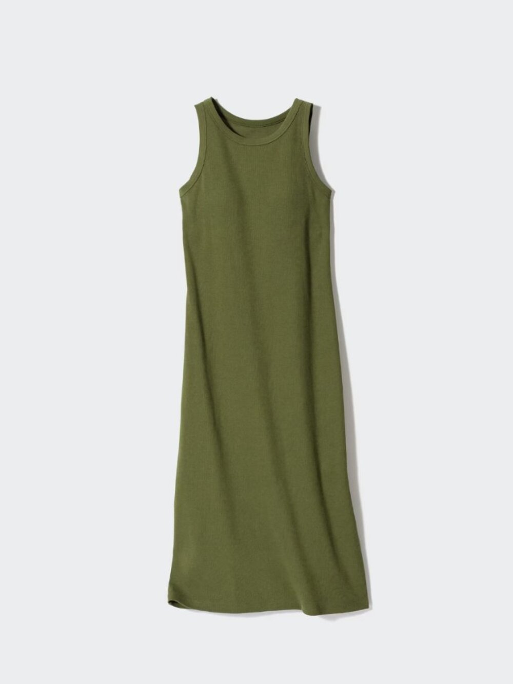 Uniqlo Ribbed Bra Maxi Dress